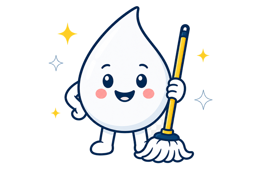 CoralClean mascot